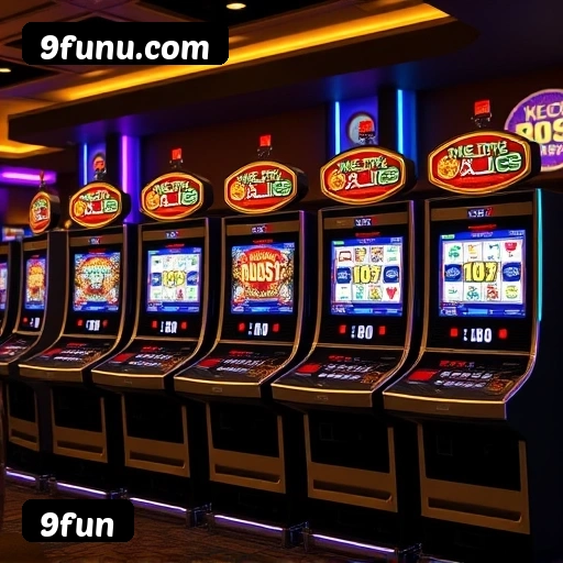 Chuva de Bônus 9fun nos slots
